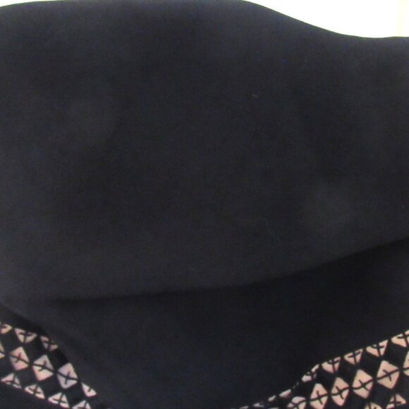 Lucian Matis Sleeveless Black Dress with Tan Lace Inserts, Knee Length S 10 K116 - Picture 3 of 16